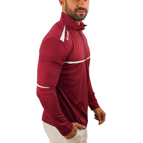 Columbia Golf Omni-Wick Scorecard 1/4 Zip Long Sleeve Pullover3