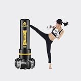 【Lucky SHIA】 サンドバッグ 自宅用 自立型 自宅 スタンド 大人子供用 吸盤付き ボクシング サンドバッグ サンドバック パンチングマシーン 格闘技 サンドバック【グローブ付き】【日本検品】 (カバー付き-160cm-黒)