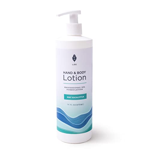 Lee Beauty Professional Mint Eucalyptus Shea Butter Body Lotion With Coconut Oil, 16Oz #TOP26