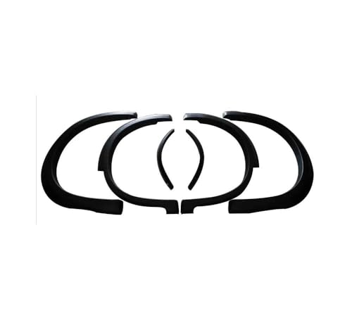 Passage roue Nissan X-Trail T32 mince noir mat pour masquer les rayures d'ailes