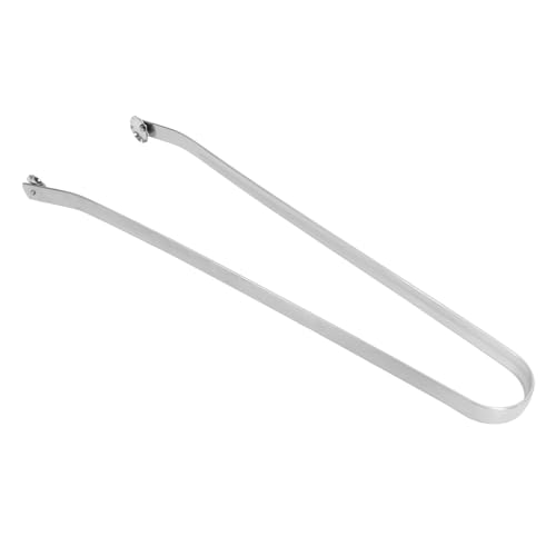 Yardenfun Pinzas de Cocina de Acero Inoxidable Antideslizantes para Barbacoa y Parrilla Ligeras y Resistentes para Asar y Servir Alimentos con Precisión y Restaurante