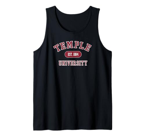 Temple Owls Varsity Logo Officially Licensed Tank Top