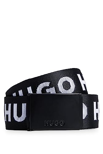 HUGO Herren Garratt-tp os35 APPAREL_BELT, Black2, Einheitsgröße EU