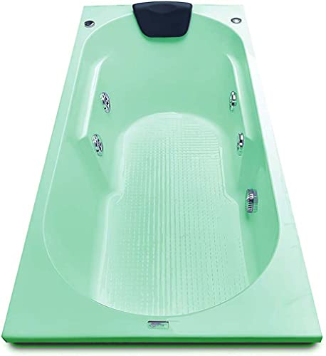 Image of MADONNA Divine Acrylic 5.5 Feet Bathtub with Whirlpool Massage System (Green)