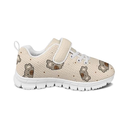 Boys Girls Animal Sneakers Lightweight Breathable Sports Running Tennis Shoes with One Strap Comfort Walking Shoes US 11-152