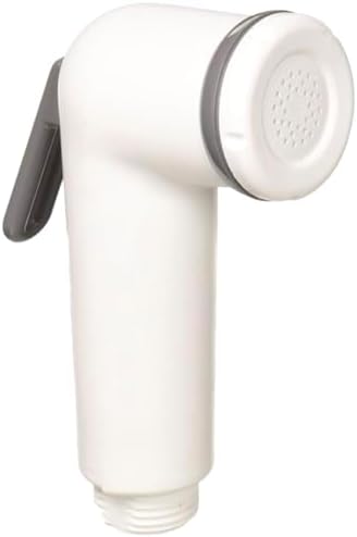 Bivi Universal Handheld Sprayer Head, 1/2" NPS‑M Thread, Trigger On/Off Replacement for RV Shower, Boat & Utility Sink – Water‑Saving Washdown Sprayer, White image 2