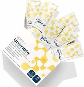 UNIMATE LEMON: 30 Packs Highly Concentrated Lemon Flavoured Yerba Mate Powder