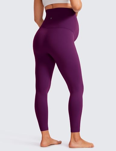 Image of CRZ YOGA Maternity Leggings 25 inch | Butterluxe, Extremely Soft, Gentle Compression, Yoga, Super High Rise, U-shaped Belly, Pregnancy and Postpartum