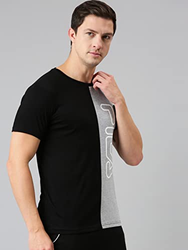Image of Fila Men's Solid Straight T-Shirt