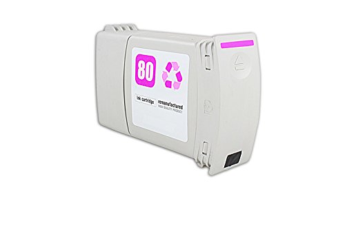 Cartouche encre magenta C4847A Nr.80 pour vos tirages de plans C.Itoh VP 2020 en bureau d'études
