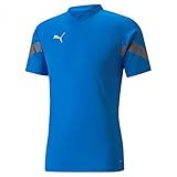Material 1: Polyester Puma teamFinal Training Fußballtrikot Herren blau/Silber, M