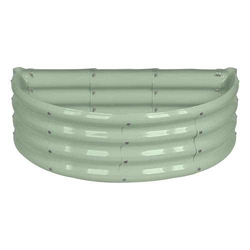 Harbour Housewares Raised Garden Bed 95x45cm Semi-Circle