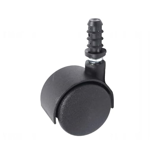 KARCHER D 42 Castor Wheels, for WD2, WD3 and WD4 Series Wet n Dry Vacuum Cleaners (Set of 4, Black)