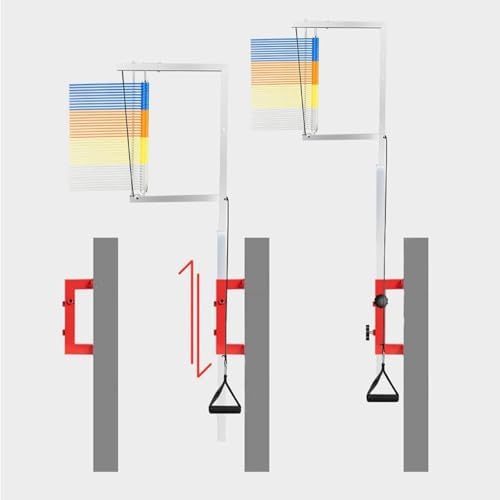 Adjustable Height Vertical Jump Tester Wall Mounted 2.29 ft - Professional Measuring Tool for Kids, Adults & Youth Fitness Training, Jump Performance Assessment