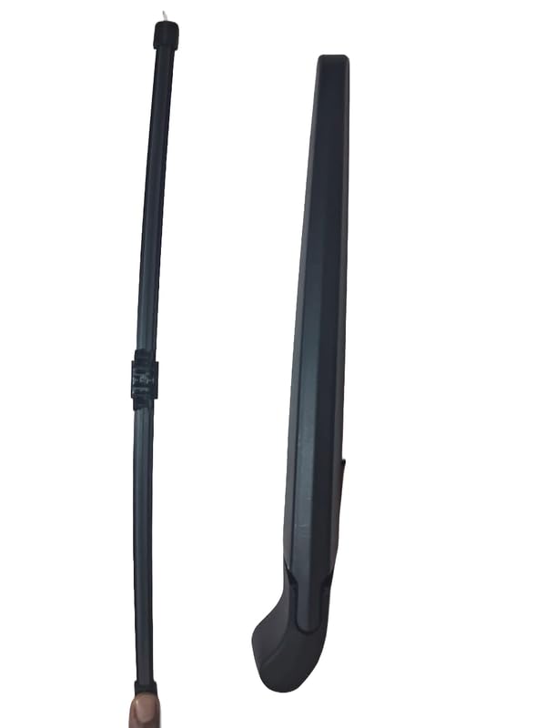 Rear Wiper Arm Blade Assembly Compatible for BMW X5 | Rear Windshield Replacement Set | Rubber Blade | Black | Set of 2 | Durable and Silent Wipe | Generic Fit for All Variants-image-43