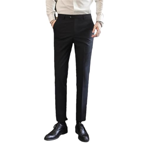 Men Suit Pants Business Office Trousers Wedding Party Dress Casual Pants