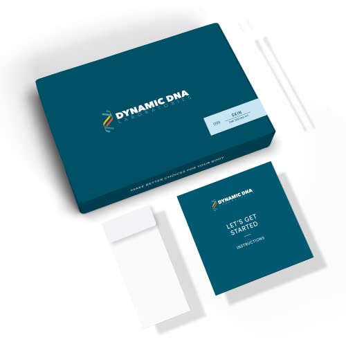 Skin DNA Test – Genetic Testing Kit - Includes 24 Genetic Traits