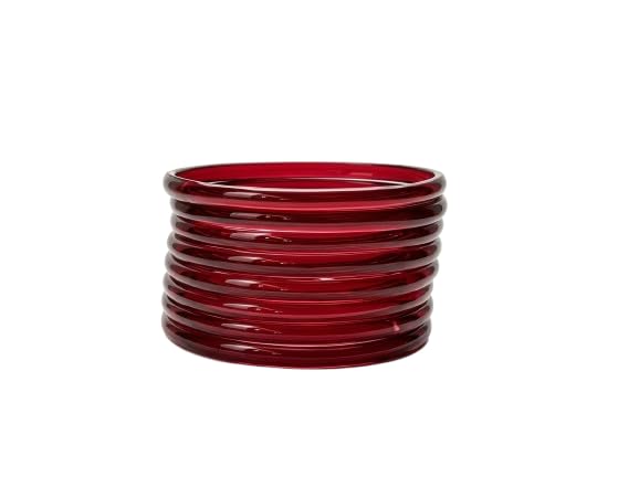 Image of Colorful Jelly Bangles Set of 8 - Transparent Candy Color Stackable Bracelets, Lightweight Fashion Accessories for Women & Girls