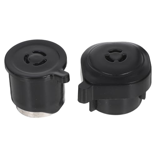 Válvula de liberación de vapor y tapón de ventilación de acero inoxidable para olla a presión eléctrica, juego de repuesto de 2 piezas para tapa de olla, pieza de cocina miniatura 1