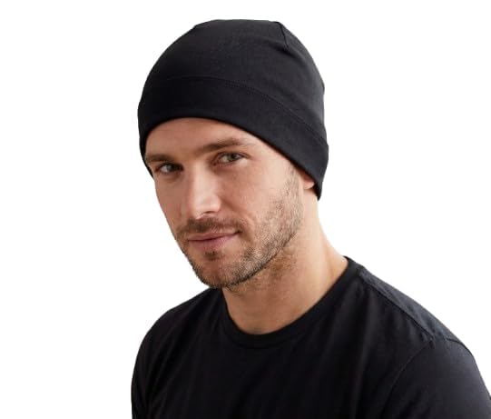 Cotton Lycra Beanie Skull Cap for Men & Women | Soft Stretchable Sleep Cap, Helmet Liner, Inner Head Cap, Biking Cycling Sports Beanie, Under Helmet Headwear, Unisex Skull Cap-image-39