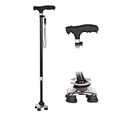 Mleng 4点支柱 杖 軽量 多点杖 10段階高さ調節 伸縮 アルミ製 ステッキ コンパクト つえ ストラップ付き 両手 自立杖 散歩 高齢者 シニア 母の日 父の日 贈り物 介護用品 Mleng 4点支柱 杖 軽量 多点杖 10段階高さ調節 伸縮 アルミ製 ステッキ コンパクト つえ ストラップ付き 両手 自立杖 散歩 高齢者 シニア 母の日 父の日 贈り物 介護用品