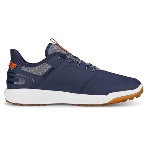Puma Men's Ignite Elevate Golf Shoe, Navy Silver, 28.0 cm - Image 5