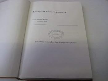 Hardcover Kinship and Family Organization Book
