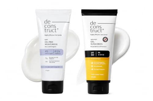 Deconstruct Gel Sunscreen SPF 50 50g + Oil-Free Moisturizer Combo - Image 2