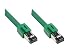 Produktbild Good Connections PREMIUM Cat. 8.1 Patchkabel - 10 m - RNS Rastnasenschutz -S/FTP- 40GB/2000MHz - KUPFER-Leiter CU - Halogenfrei LSZH - Netzwerk-LAN-Kabel kompatibel zu CAT. 7 / 6A / 6 / 5e - GRÜN