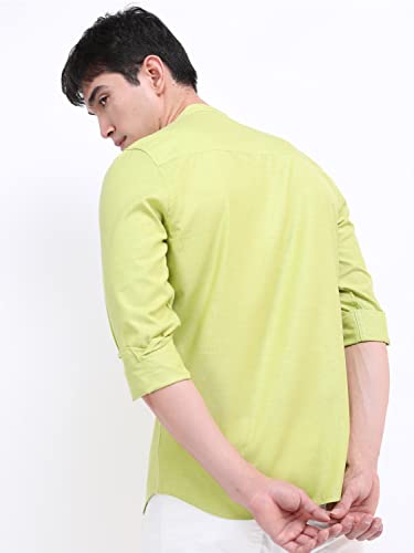 Image of KETCH Mens Lime Slim Fit Shirt