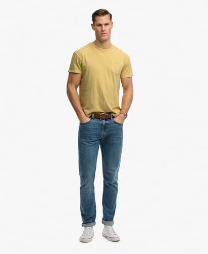 T shirt en lin avec poche Superdry Classic - vue 5