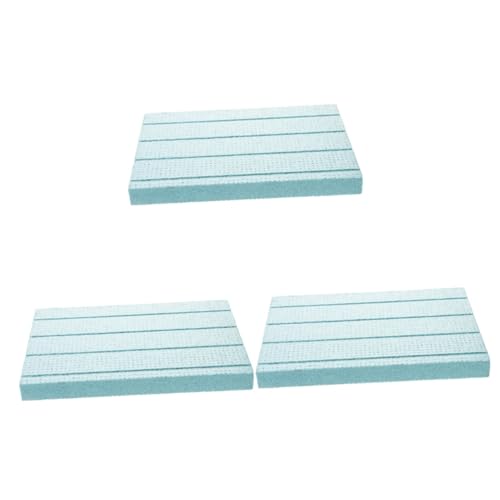 OSALADI 3 Piezas Placa Inferior De La Montaña Del Tablero De Espuma Blanco Modelado Poliestireno Junta Paneles De Absorción De Sonido Papel De Color Tableros De Desván