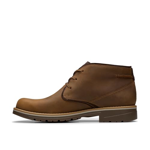 Clarks Clarks Collection Men's Morris Peak Chukka Boot, Beeswax Leather, 12 Wide US