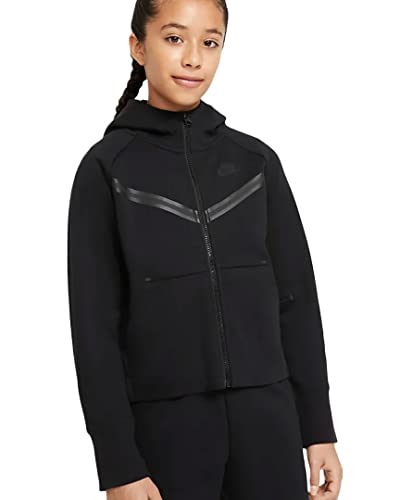 Nike Girl's NSW Tech Fleece Windrunner Full Zip Hoodie (Little Kids/Big Kids)