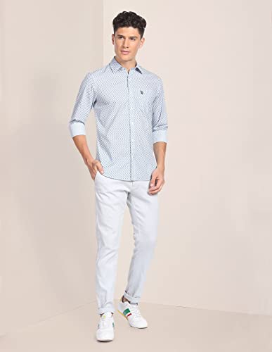 Image of U.S. POLO ASSN. Men's Cotton Regular Fit Shirt