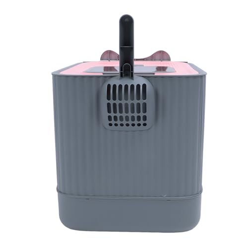 Caixa de Areia Caixa de Areia Com Bandeja Deslizante de Entrada Superior Bandeja de Areia para Gatos