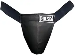 Coquilha PU Protetor Genital Boxe Muay Thai Kickboxing Pulser