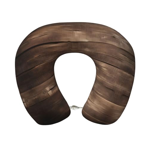 Almohada de espuma viscoelástica U para cuello 25 cm miniatura 1