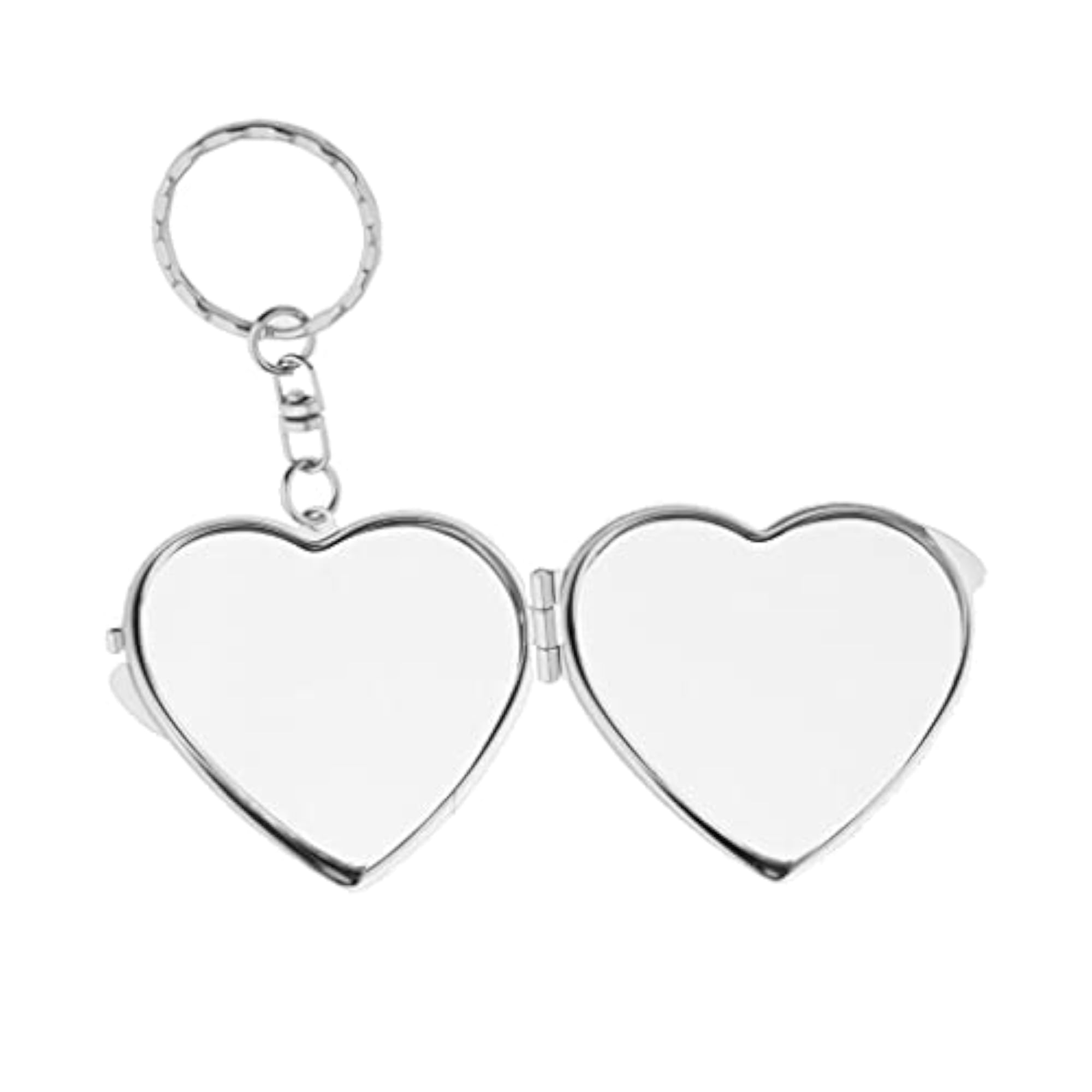 HEAVENGLOW Portable Folding Heart Shape Makeup Mirror