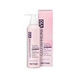 PRETTYSKIN Glutathione V10 Body Lotion – Daily Moisturizing Tone-Up Lotion for Dry Skin – Hydrating Korean Body Lotion with Niacinamide & 10 Vitamins – 8.45 fl.oz (Glutathione V10)