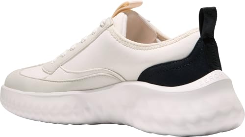 Cole Haan Women's Generation Zerogrand 2 T-Toe Sneakers, Ivory/Silver Birch, 9-B US