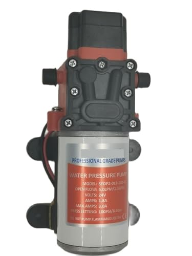 Pompe à eau à membrane pour camping-car et bateau assurant une distribution stable - 5