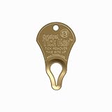 The Original Tick Key - Tick Detaching Device - Portable, Safe and Highly Effective Tick Detaching Tool (Gold)