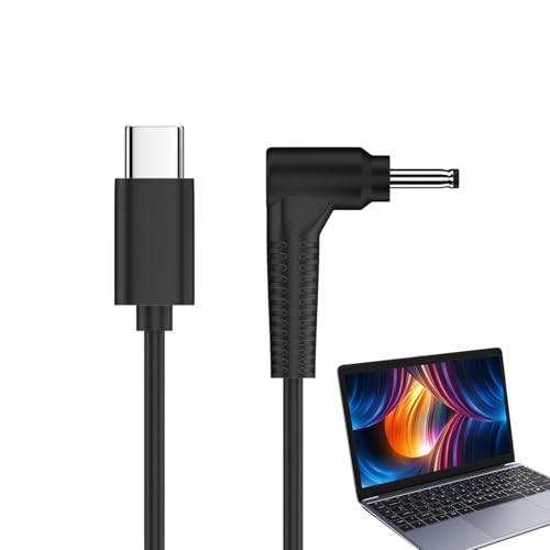 Câble d'alimentation USB C CC -Cordon PD de câble de chargeur puissant de 65 W de type C à CC,Cordon d'alimentation PD de 4,92 pieds pour routeur, chat léger, ventilateur audio, tournevis électr