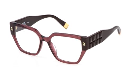 Furla VFU775 Gafas, Shiny TRANSP.Raspberry, 54 para Mujer