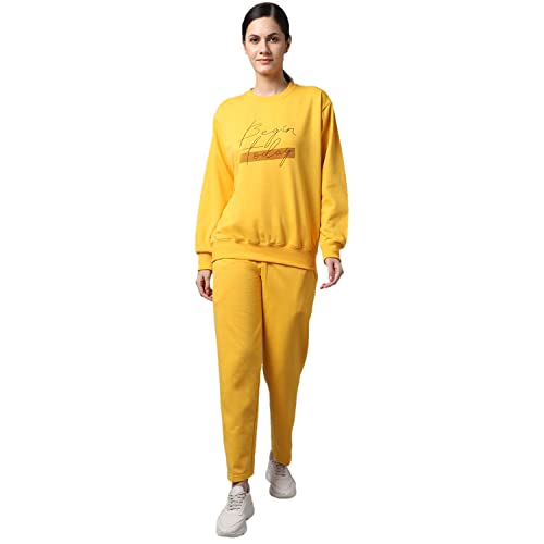 Image of Mack Jonney Fleece Printed Tracksuit for Women-SW 44 LOWER 002-P-V-140