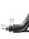 YOURSPARES Haarglätter Kabel für Glätteisen und Lockenstäbe, Schwarz, Kabelgebunden, Glätten und Locken, Alle Haartypen, Haarglätter