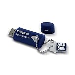 Integral 4GB Crypto-197 256-Bit Hardware Encrypted 3.0 USB Secure Dual Password Flash Memory Drive - Certified to FIPS 197, Protection & Rugged Double-layer Waterproof Design XTS- AES