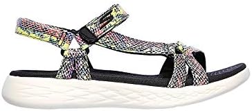 Skechers Women's Performance, On The GO 600 - Boa Sandal, Black/Multi, 9 | Image 6