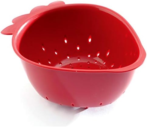 Norpro, Red Strawberry Colander, Mini